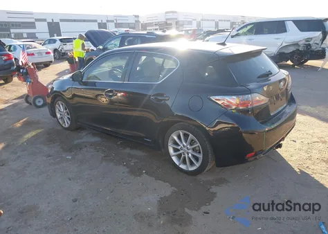 2012 Lexus Ct 200H Premium из США, поврежденный, VIN JTHKD5BH8C2085111